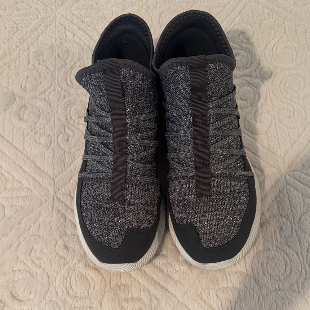 Black and Gray Sneakers